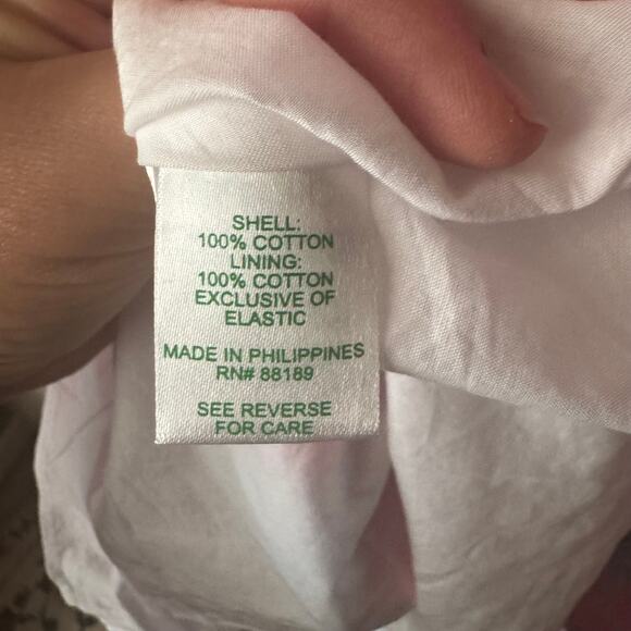 New Lilly Pulitzer Nastia Short Sleeve Cotton Dress Pink Floral Tiered Zip Sz 12 - Picture 9 of 14